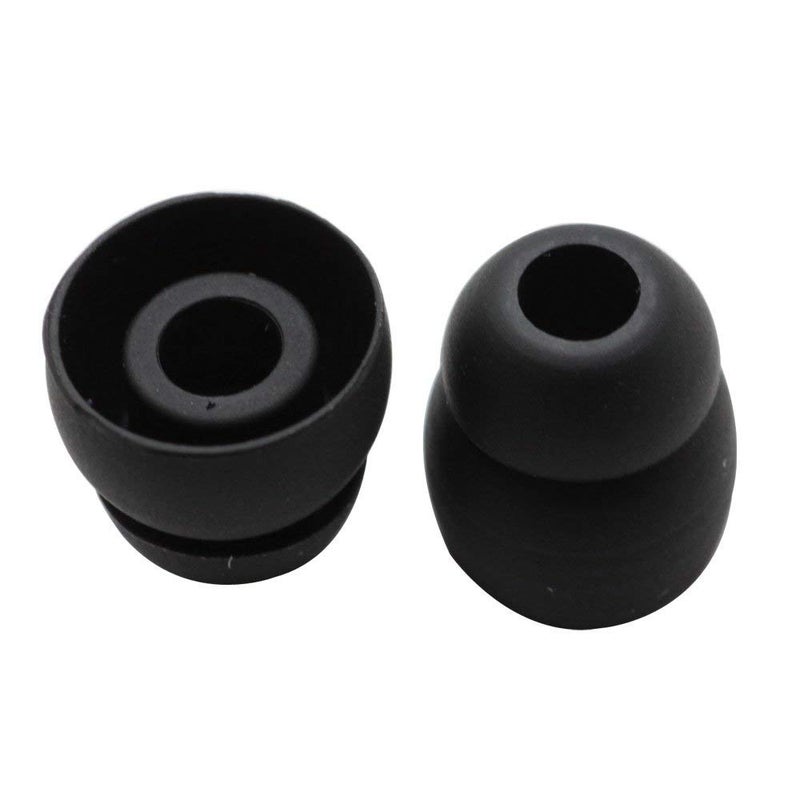 Toeasor Powerbeats 2 Replacement Earbuds Powerbeats3 Ear Buds Double Flange Silicone Ear Tips Compatible with Beat by Dr Dre Powerbeats 2 Powerbeats 3 in-Ear Earphones Earbuds (10pcs) - Image 2